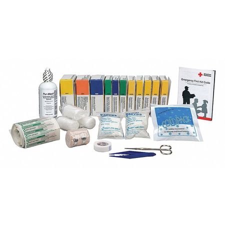 FIRST AID ONLY Bulk First Aid Kit Refill, Cardboard, 50 Person 225-REFILL
