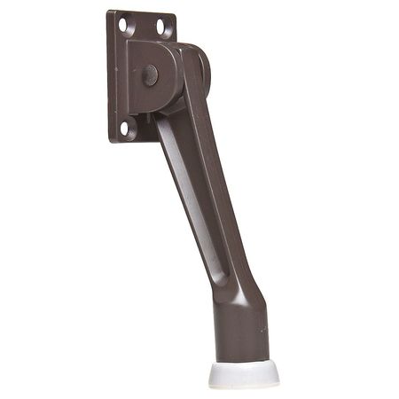 Kaba Ilco Lever Door Holder, Cast Zinc, Brown, 5"H x 1-27/64"W IL-KDDH-5-DU