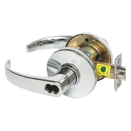 STANLEY SECURITY Lever Lockset, Mechanical, Entrance, Grd. 1 9K37AB14DS3625