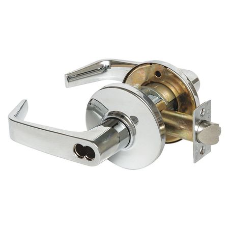 STANLEY SECURITY Lever Lockset, Mechanical, Entrance, Grd. 1 9K37AB15DS3625
