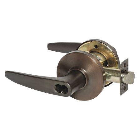 STANLEY SECURITY Lever Lockset, Mechanical, Entrance, Grd. 1 9K37AB16DS3613