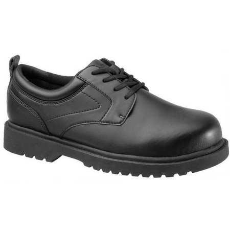 GRABBERS Work Shoes, Stl, Blk, 13W, PR G0020-13W