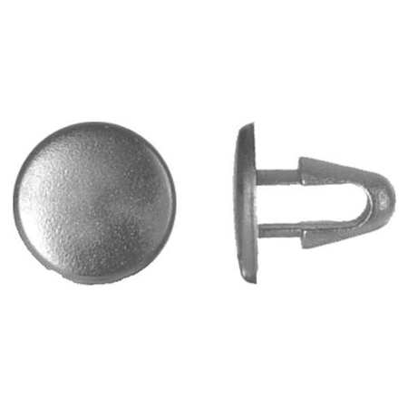 ZORO SELECT Push-In Rivet, Dome Head, 5 mm Dia., 11 mm L, Nylon Body, 50 PK 1996PK