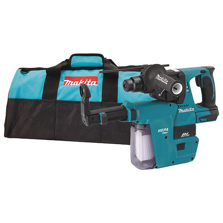 Makita 18V LXT® Brushless 1" SDS-PLUS Rotary Hammer, HEPA Vac XRH01ZVX