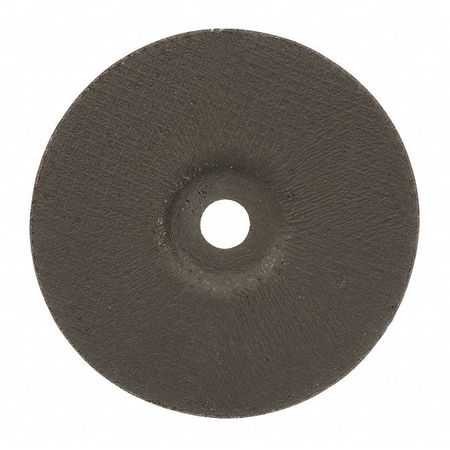 3M CUBITRON Depressed Center Wheels, Type 27, 4 1/2 in Dia, 0.04 in Thick, 7/8 in Arbor Hole Size, Ceramic 86946