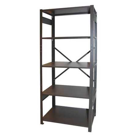 GREENE MANUFACTURING Metal Shelving, Open, 60"H, 4 Shelf GR-2430-60