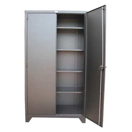 GREENE MANUFACTURING 14 ga. Steel Storage Cabinet, 36 in W, 82 in H, Stationary MDC-3624-82