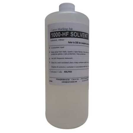 CARCO Solvent, For 1000-HF 1000-HF SOLVENT