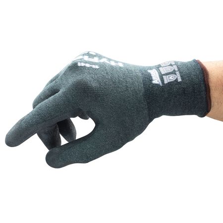 Ansell Cut Resistant Coated Gloves, A4 Cut Level, Nitrile, 2XL, 1 PR 11-541
