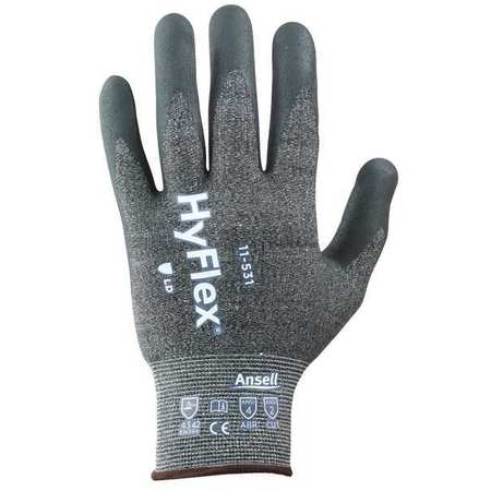 Ansell Cut Resistant Coated Gloves, A2 Cut Level, Nitrile, 2XL, 1 PR 11-531