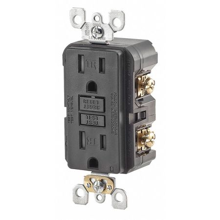 LEVITON GFI Receptacle GFTR1-E