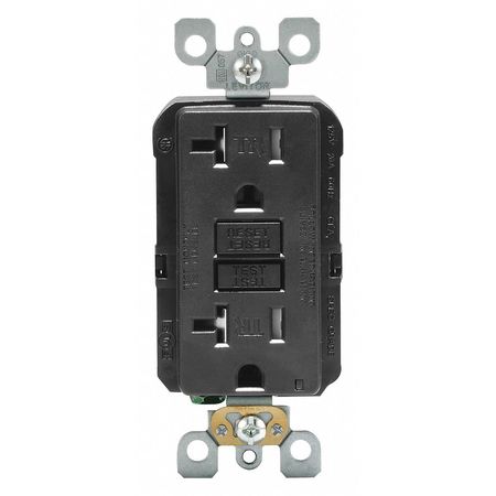 LEVITON GFI Receptacle GFTR2-E