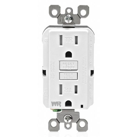 LEVITON GFI Receptacle GFWT1-W