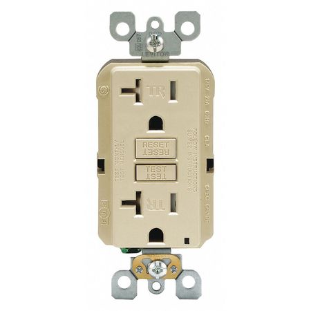 LEVITON GFI Receptacle GFTR2-I