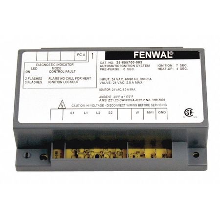 FENWAL Control Board, 24V 35-655700-003