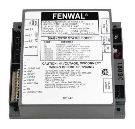 FENWAL Control Board 35-679652-551