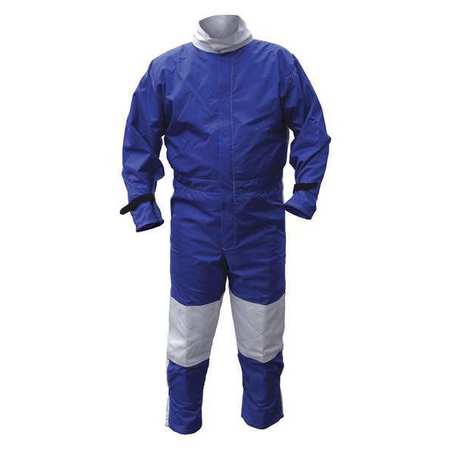ALC Abrasive Blast Suit, Blue, Small 41420