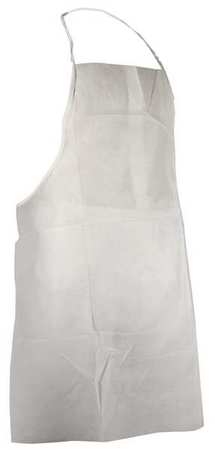 CELLUCAP Bib Apron, PP, 36x28, White, PK100 110