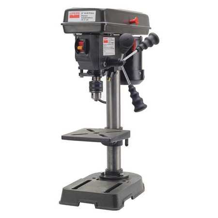 DAYTON Bench Drill Press, Belt Drive, 1/3 hp, 120 V, 8 in Swing, 5 Speed 40PM08