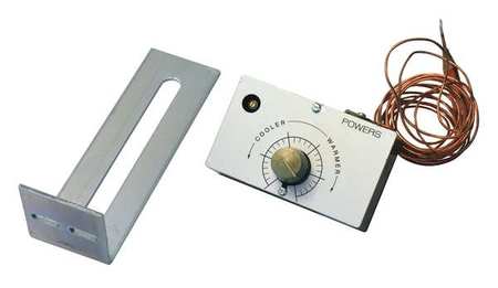 POWERS CONTROLS Pneumatic Temperature Transmitter, 0 to 25 psi 188-0031