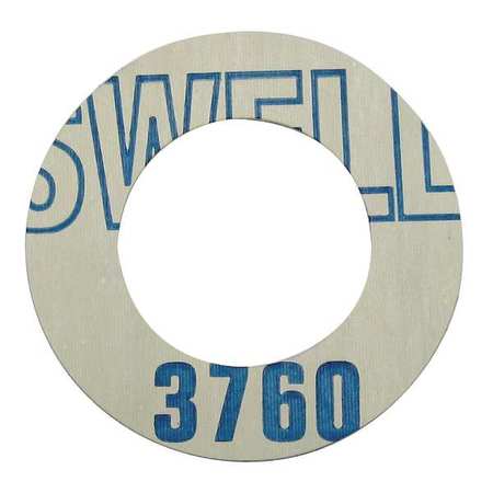 GARLOCK Gasket, Ring, 2-1/2inPipe, BlueandOff-White 37760-1194
