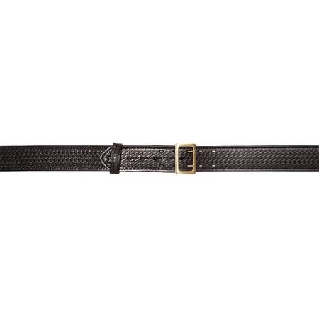 GOULD & GOODRICH Duty Belt, Universal, Black Weave, 40 In F/LB49-40WBR