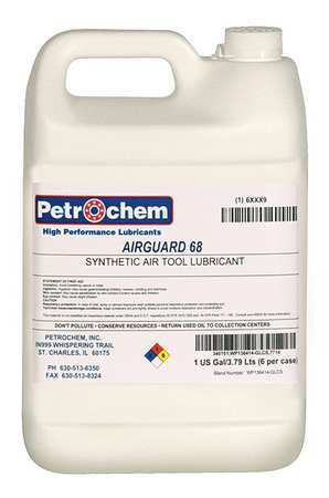 PETROCHEM Synthetic Lubricant, 1 Gal. AIRGUARD 68-001