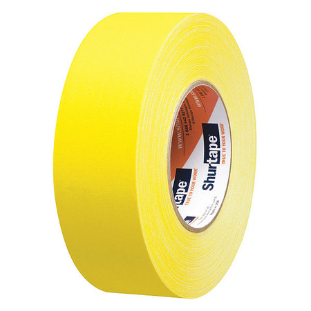 Shurtape Gaffers Tape, 48mm x 50m, Yellow, PK24 P- 628