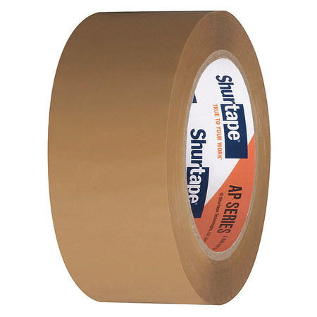 SHURTAPE Carton Sealing Tape, 48mm x 100m, Tan, PK36 AP 201