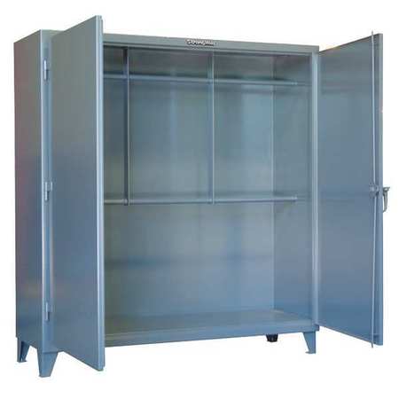 STRONG HOLD 12 ga. Steel Chain/Hose Hoist Storage Cabinet, 72 in W, 78 in H, Stationary 66-2WR-240
