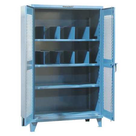 STRONG HOLD 12 ga. ga. Steel Storage Cabinet, 48 in W, 78 in H, Stationary 46-V-241-2APH-8VD