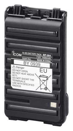 ICOM Battery Case, For V80, NiMH, 7.2V BP264