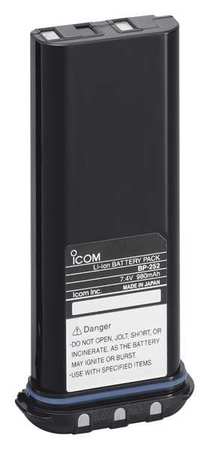 ICOM Battery Case, For M34, Lithium Ion, 7.4V BP252