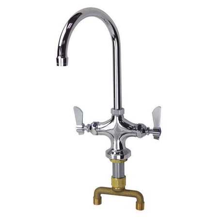Dominion Commercial Faucets 4" Mount, Commercial Gooseneck Bar Faucet 77-9009