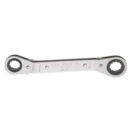KLEIN TOOLS Reversible Ratcheting Box Wrench, 3/4 x 7/8-Inch 68242