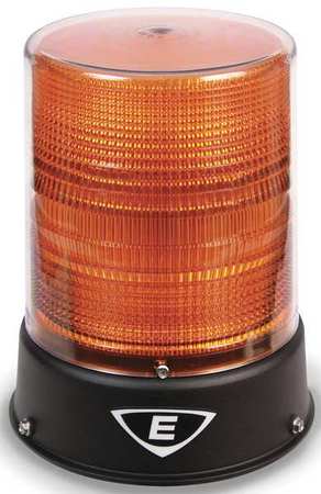 EDWARDS SIGNALING Warning Light, LED, Amber, 120 VAC 57PLEDMA120AB
