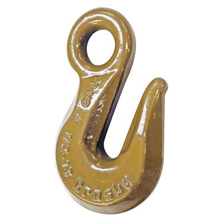 Crosby Eye Hook, 12,000 lb. Load Limit, Red A-323