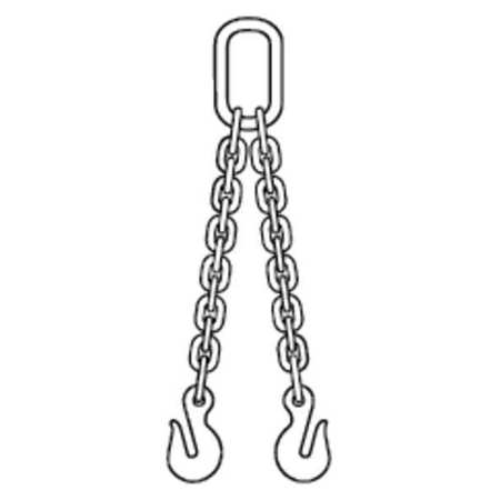 ZORO SELECT Chain Sling, 5 ft. L, DOG Sling Type 200001548