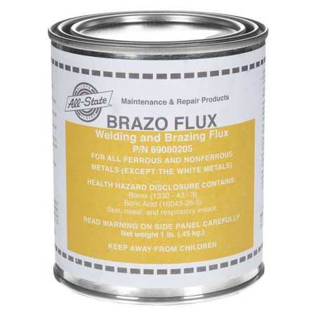 All-State Brazing Flux, Tin Can, 1 lb. 69080205