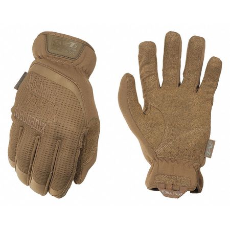 MECHANIX WEAR FastFit® Tactical Glove, Coyote Tan, L, 9" L, PR FFTAB-72-010