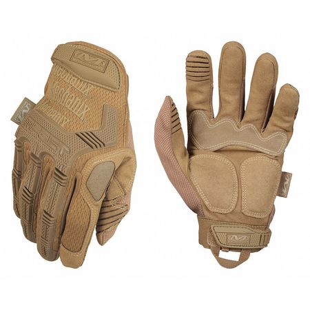 MECHANIX WEAR M-Pact Tactical Glove, Coyote Tan, 2XL, 11" L, PR MPT-72-012