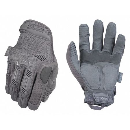 Mechanix Wear M-Pact Tactical Glove, Gray, M, 8" L, PR MPT-88-009