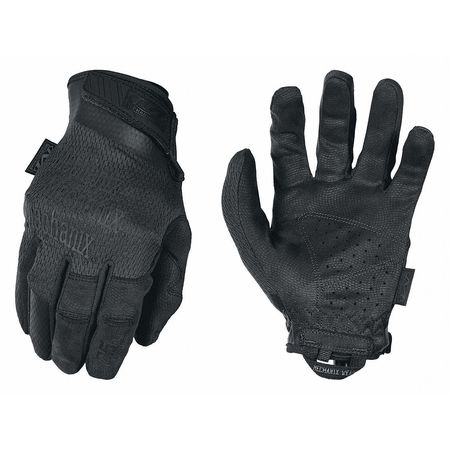 MECHANIX WEAR Specialty 0.5mm Covert Tactical Glove, Black, L, 9" L, PR MSD-55-010