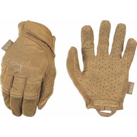 MECHANIX WEAR Specialty Vent Tactical Glove, Coyote Tan, L, 9" L, PR MSV-72-010