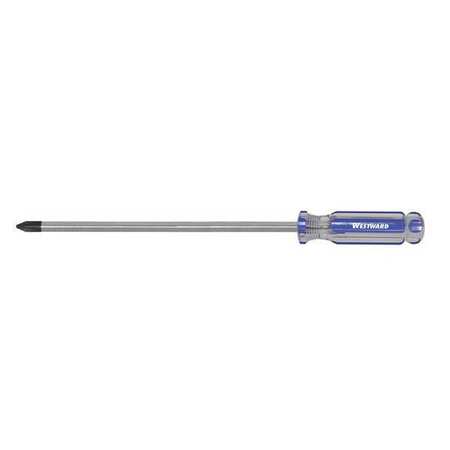 Westward General Purpose Phillips Screwdriver #4 Square 401L86