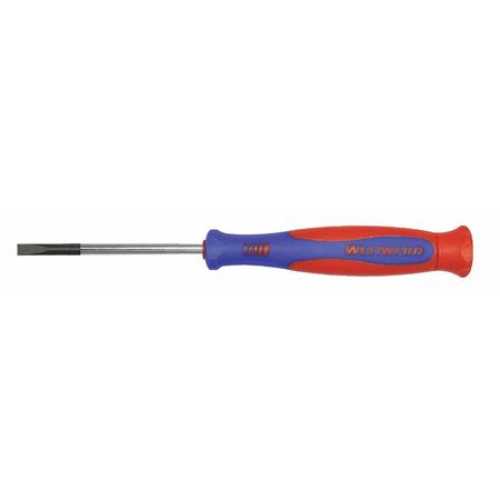 WESTWARD Precision Slotted Screwdriver 5/32 in Round 401L52