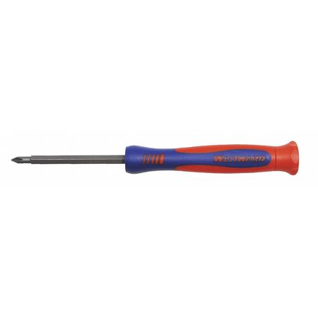WESTWARD Phillips, Slotted Bit 6 in, Drive Size: 3/16 in , Num. of pieces:2 401L67
