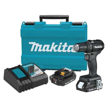 Makita 1/2 in, 18V DC Cordless Drill, Battery Included XFD11RB