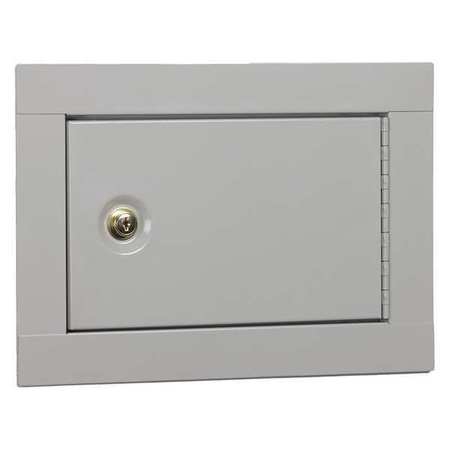Stack-On Wall Cabinet Safe, White, Weight 8.75 lb. IWC-11
