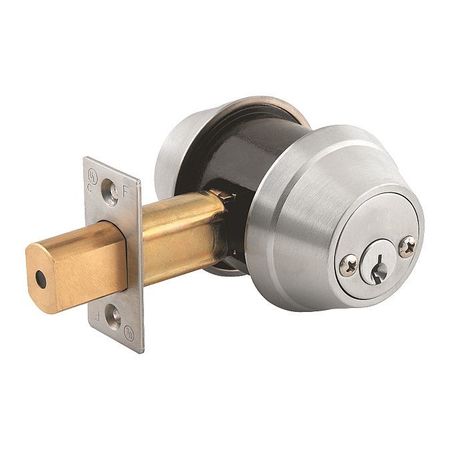 DORMAKABA Deadbolt, Series QDB2, 2-3/4" Backset QDB282626S4DBSLC